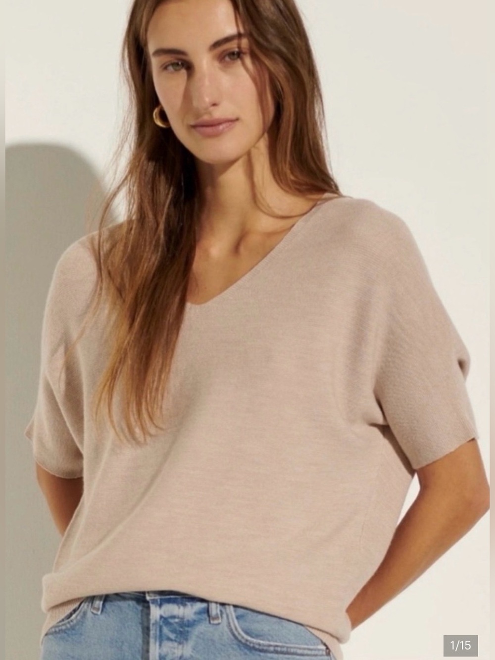 The Reset 100% Wool Sweater Sz S/M